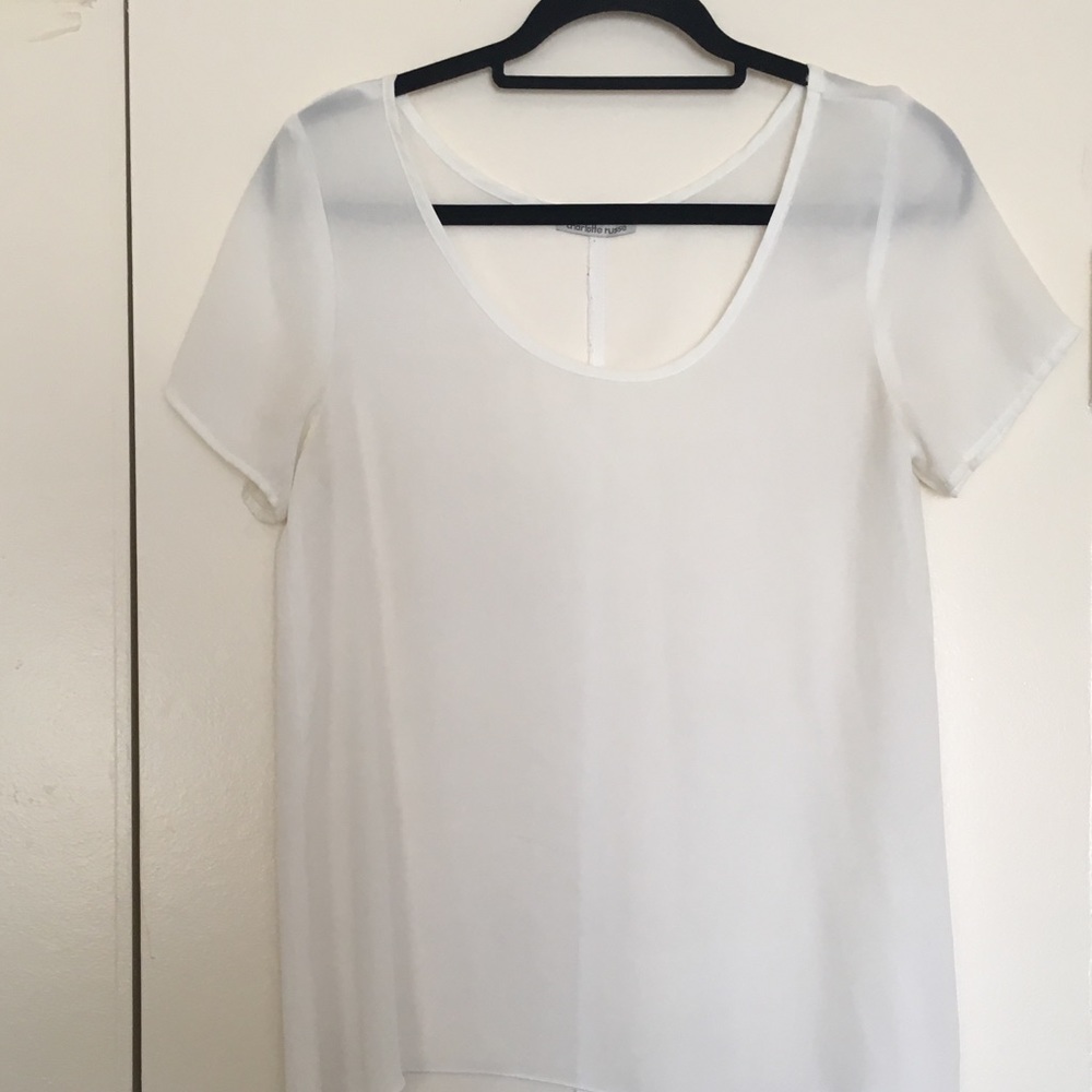 Charlotte Russe White Blouse